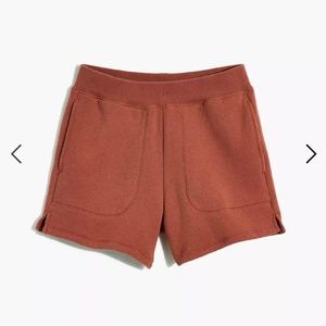 Madewell Airy Terry Stitched Pocket Sweatshorts NWT